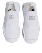 White Slip On Wave Low Top Sneakers Shoes