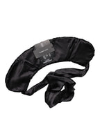 Black Lamb Fur Women Neck Warmer Winter Scarf