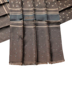 Brown Fantasy Silk Neck Wrap Shawl Scarf