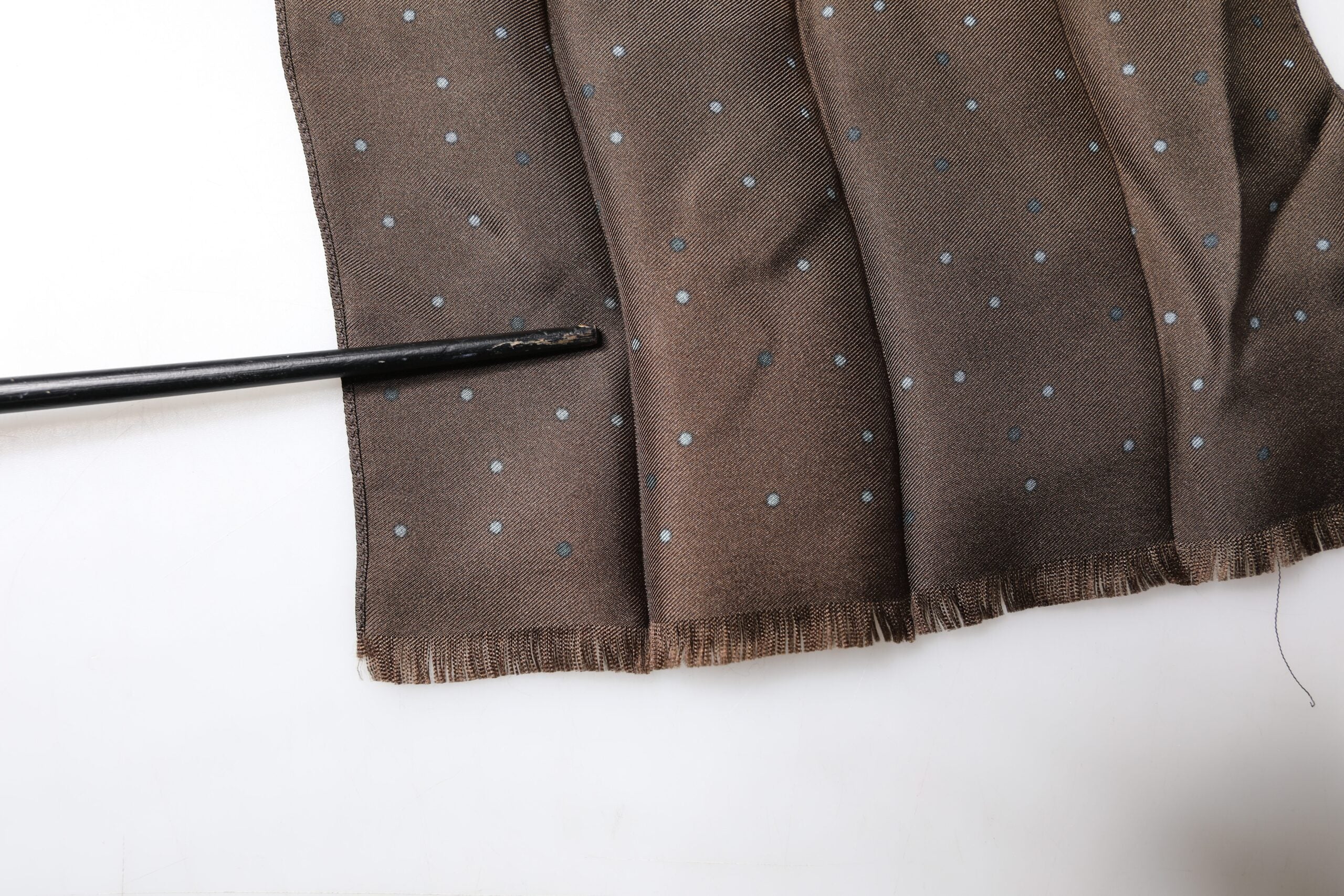 Brown Fantasy Silk Neck Wrap Shawl Scarf