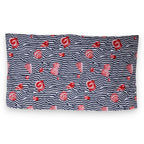 Multicolor Stripes Seashells Beach Towel