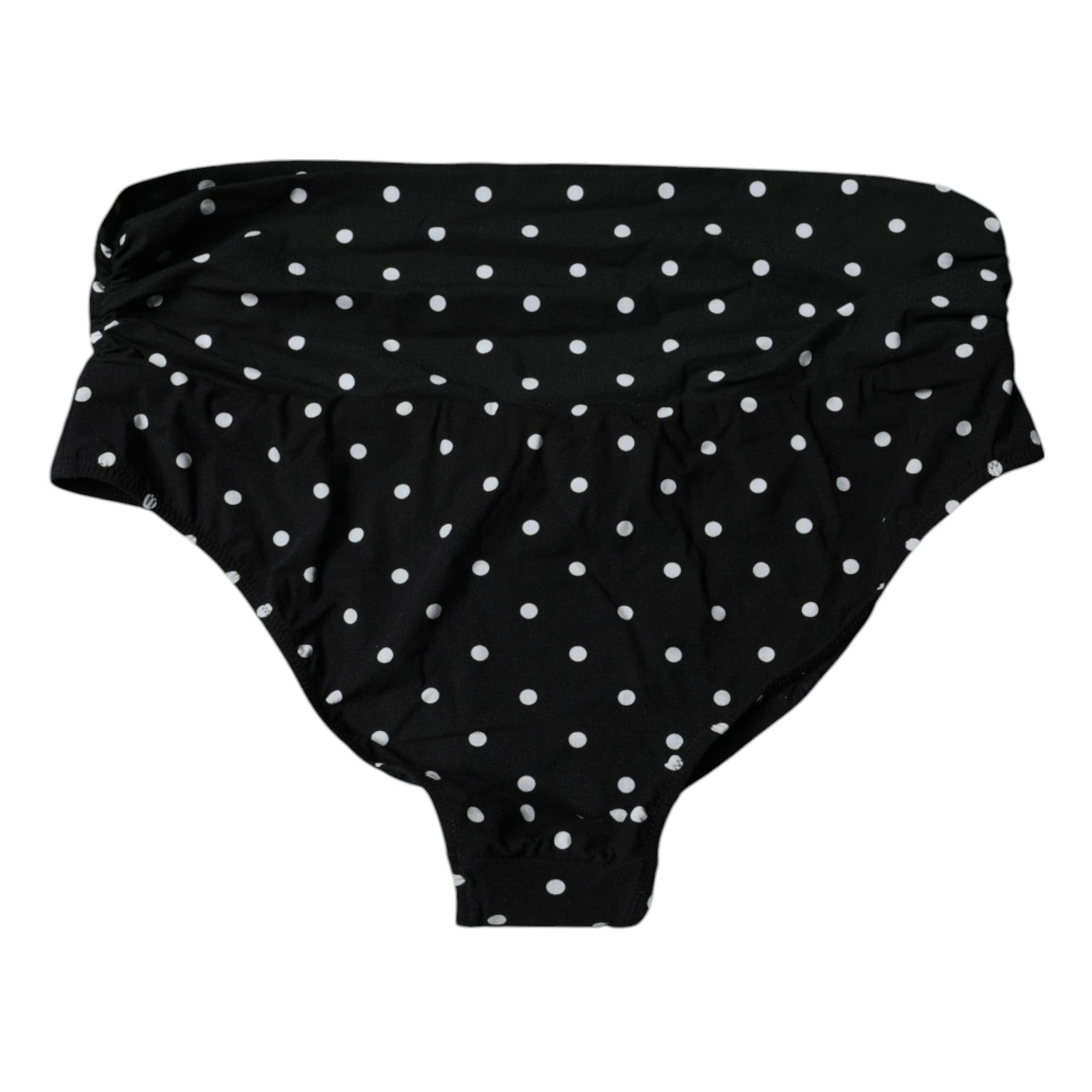Black Polka Dot Swimsuit Bikini Bottom Swimwear
