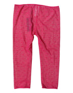 Fuchsia Logo Lace Lingerie Cropped Tight Underwear