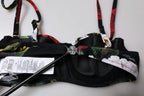 Black Floral Print Nylon Balconcino Bra Underwear