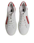 White Suede Leather Low Top Sneakers Shoes