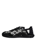 Black Logo Lace Up Low Top NS1 Sneakers Shoes