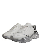 White Silver Daymaster Low Top Sneaker Shoes