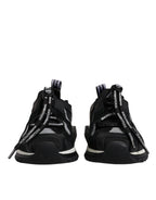 Black Mesh Sorrento Trekking Sneakers Shoes