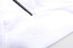 White GOLD CottonPoplin Bib Formal Dress Shirt