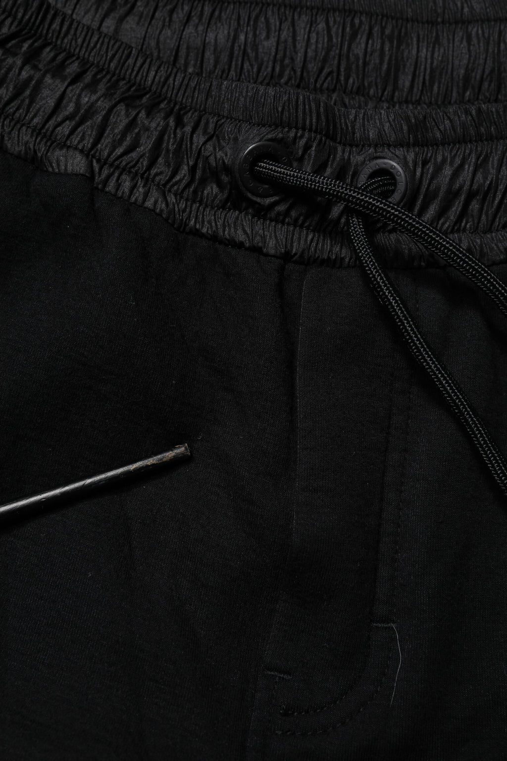Black Cotton Blend Men Jogger Sweatpants Pants