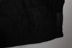 Black Cotton Stretch Skinny Men Denim Jeans