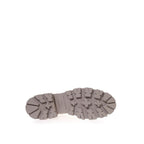 Beige Leather Chelsea Boots