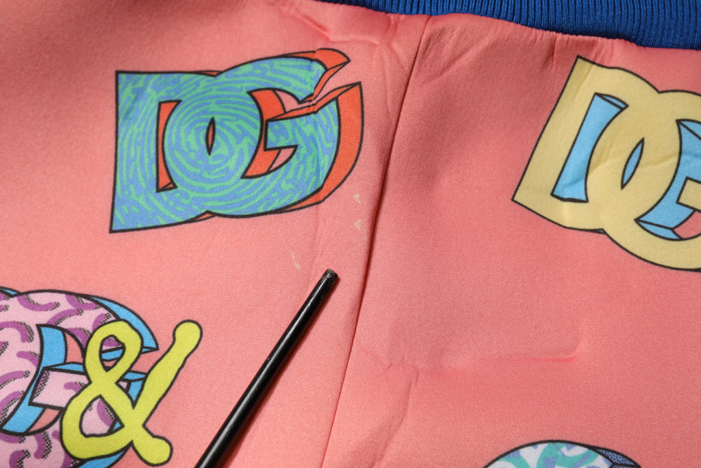 Pink Logo Monogram Jogger Sweatpants Pants