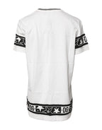 White #DGMillennials Cotton Crewneck T-shirt