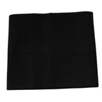 Black Cashmere Knitted Square Handkerchief Scarf