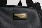 Black Shoulder Strap Pet Carry Logo Plaque Bag