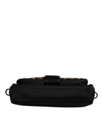 Multicolor Leopard Jacquard Crossbody Bag