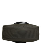 Military Green Nylon Shoulder Strap Tote Bag