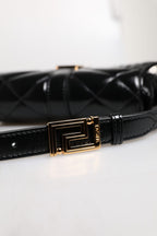 Black Calf Leather Quilted Shoulder Strap Bag