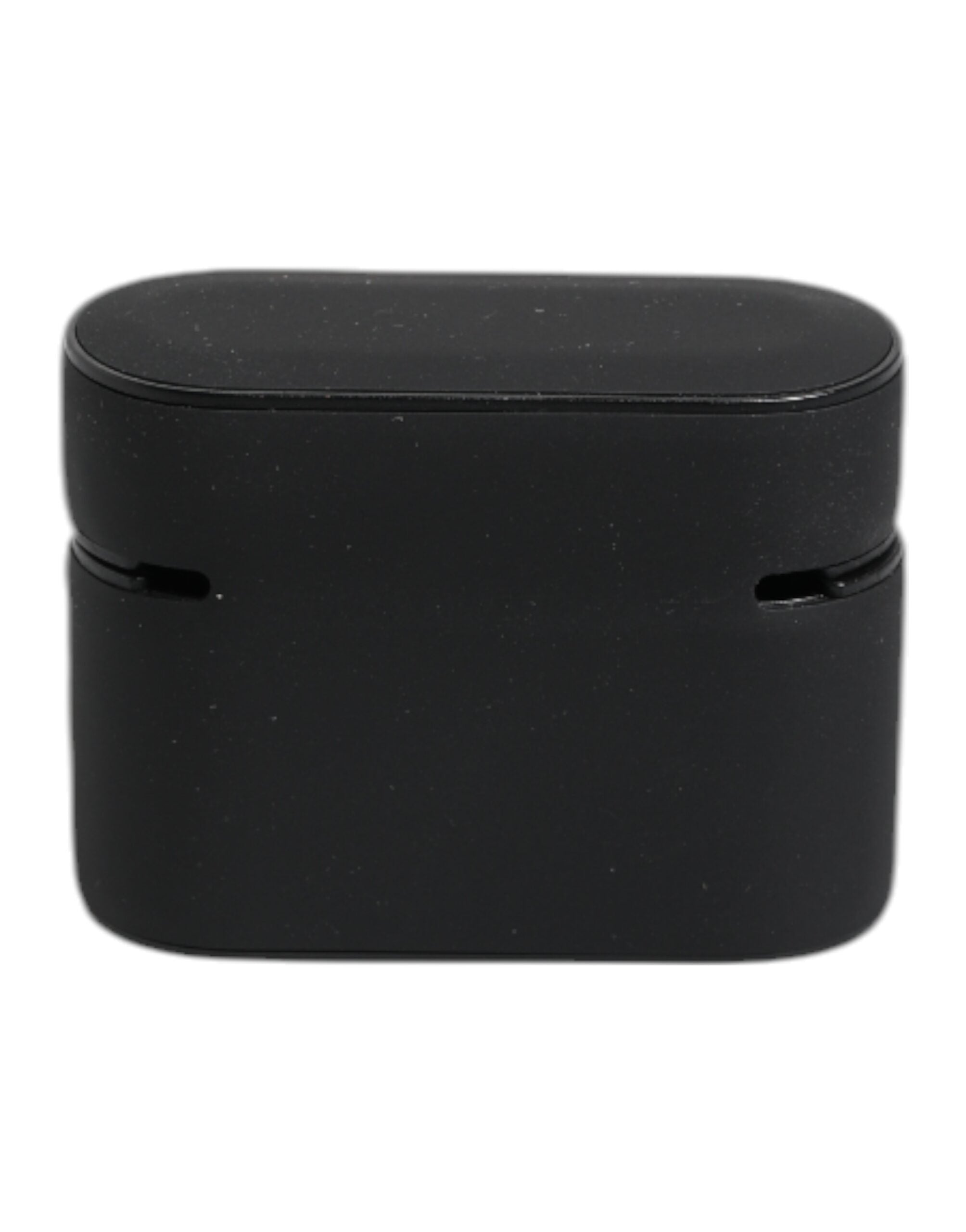 Black Yellow Silicone Embossed Logo Airpods Case