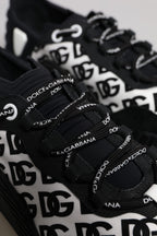 Black Logo Lace Up Low Top NS1 Sneakers Shoes