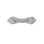 Gray Silk Bowtie