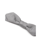 Gray Silk Bowtie
