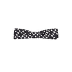 Black Silk Bowtie