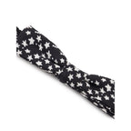 Black Silk Bowtie
