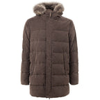 Brown Cotton Bomber