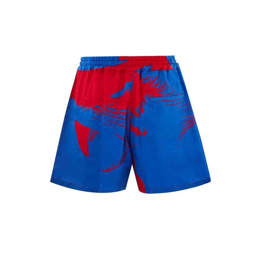 Multicolor Viscose Shorts