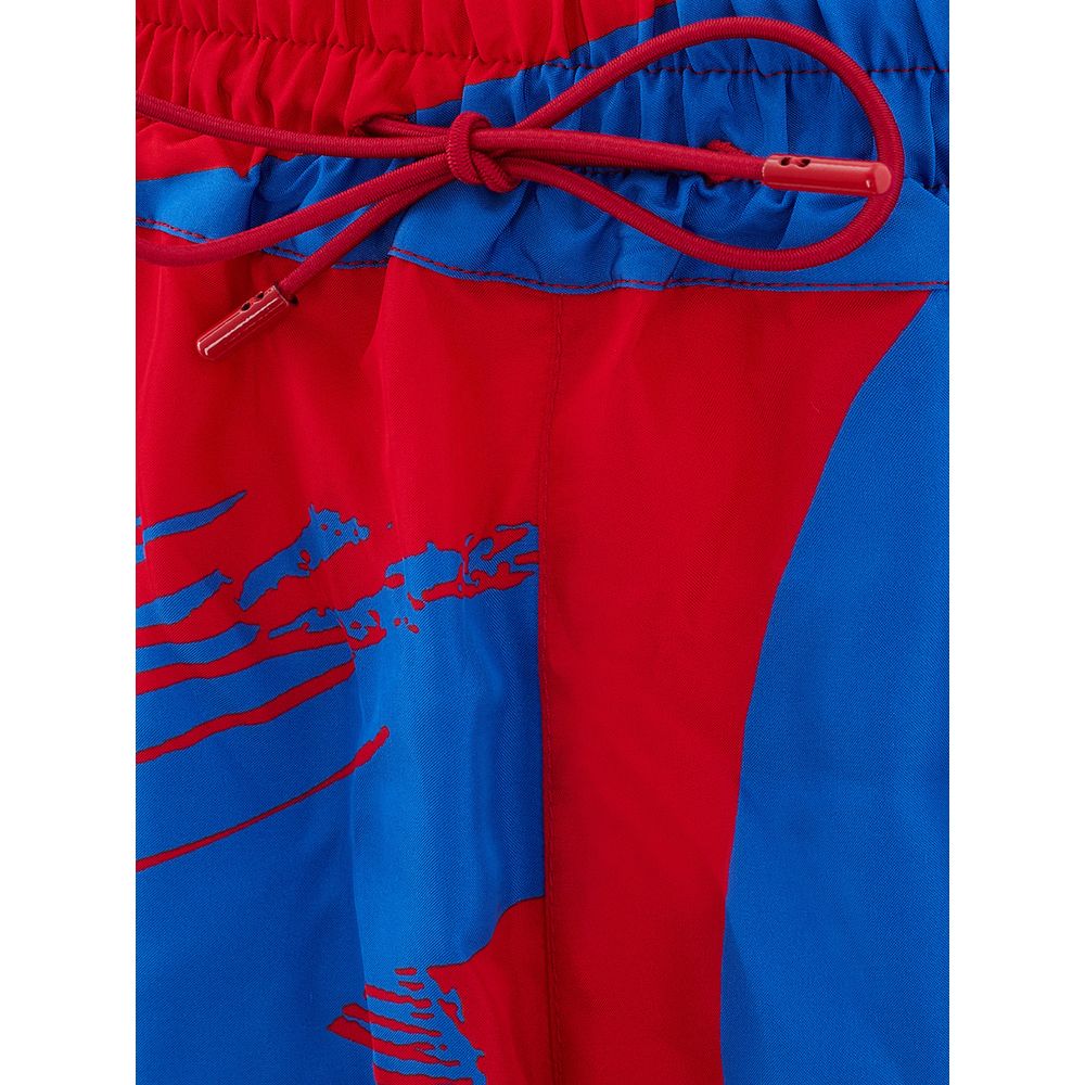 Multicolor Viscose Shorts