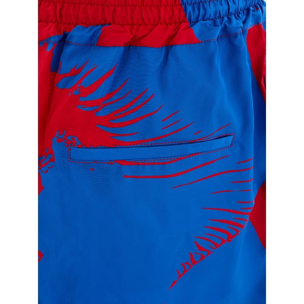 Multicolor Viscose Shorts