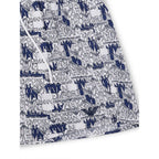 White Polyester Swim Shorts