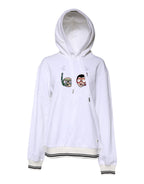 White #DGFamily Hooded Sweatshirt Sweater