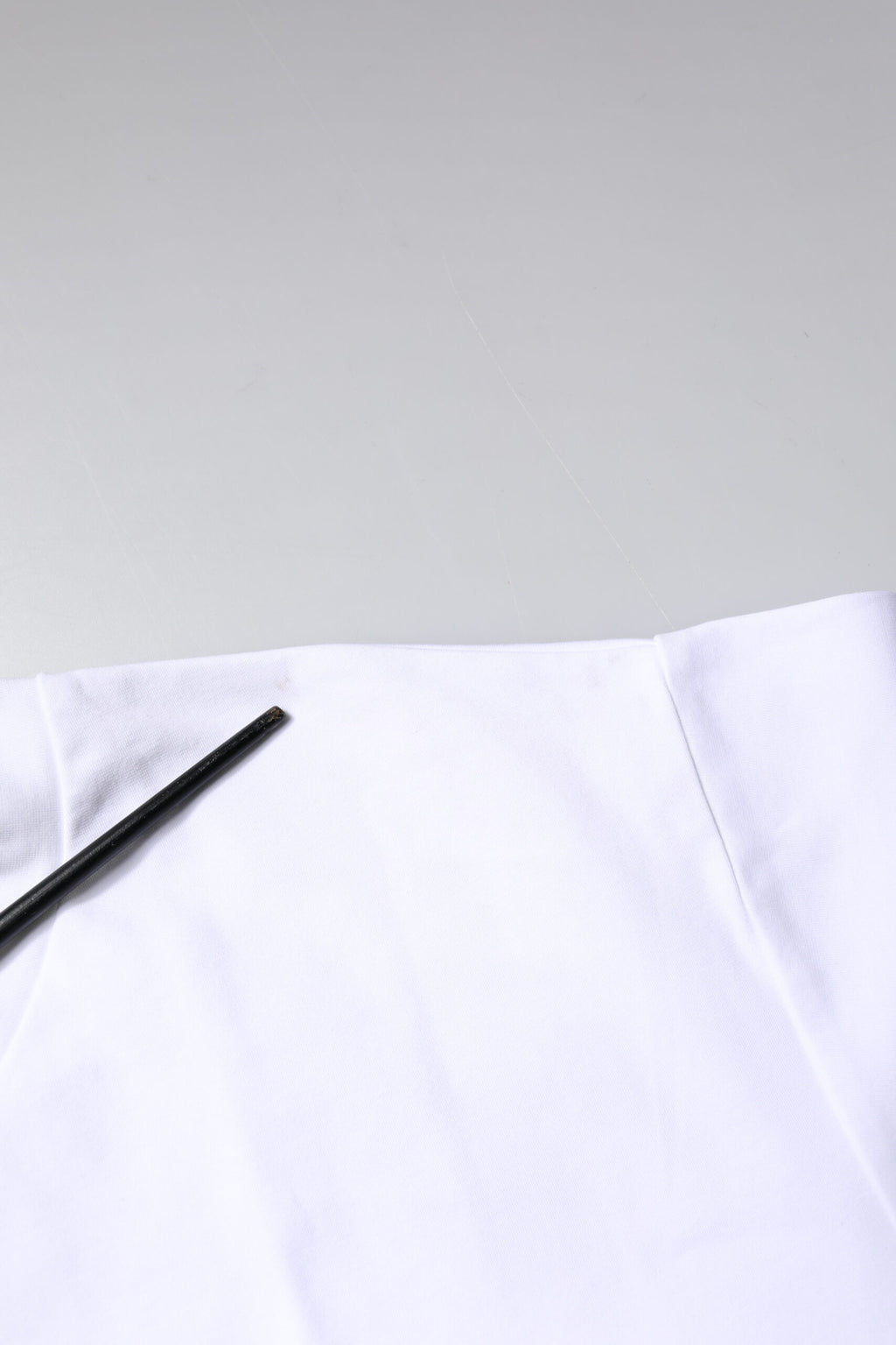 White Bellissima Cotton Crew Neck T-shirt