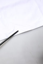 White Bellissima Cotton Crew Neck T-shirt