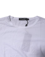 White Short Sleeves Round Neck Top T-shirt