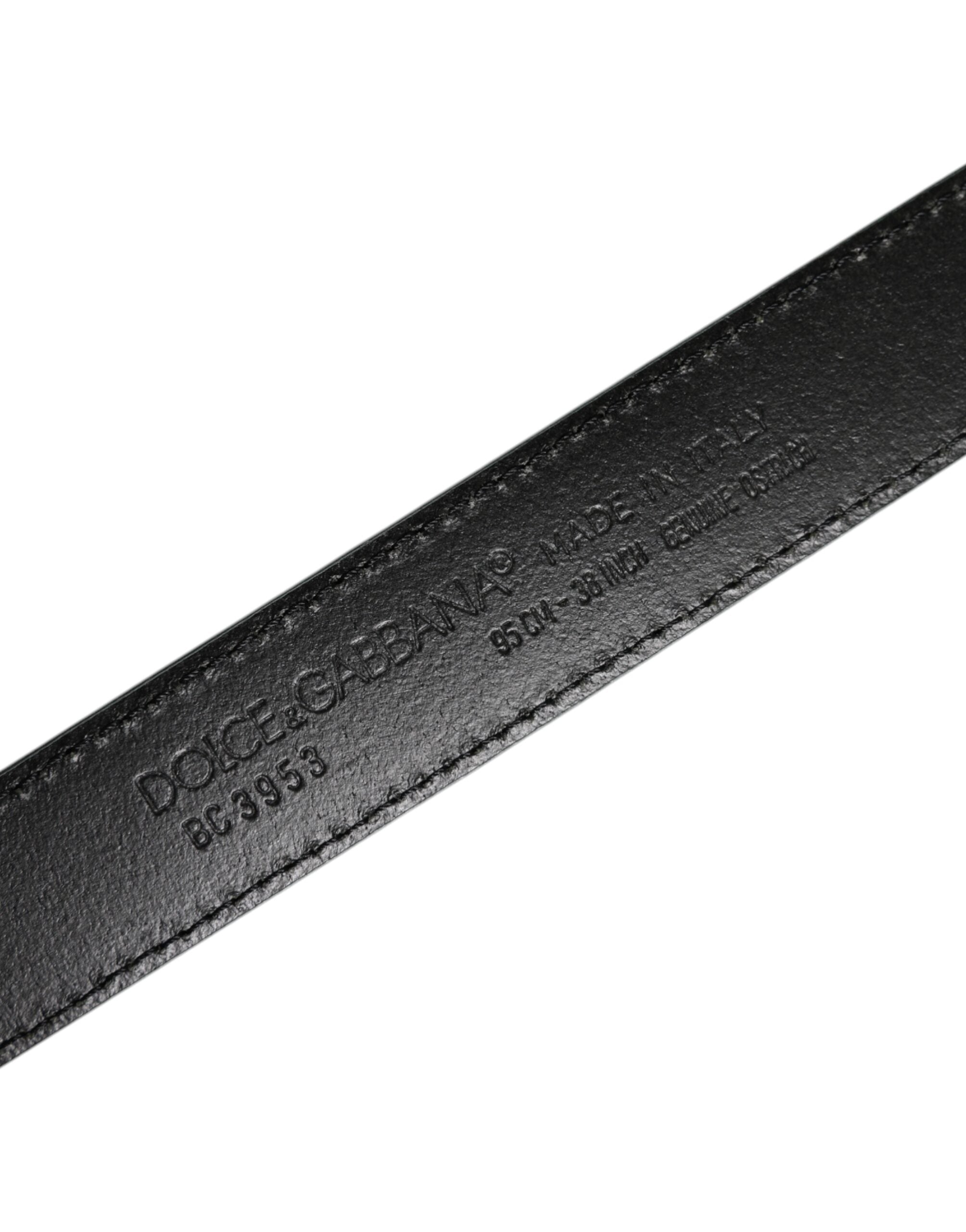 Green Ostrich Leather Silver Metal Buckle Belt