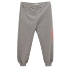 Gray Cotton Athletic Pants