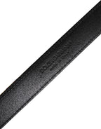 Gold Floral Jacquard Leather Metal Buckle Belt