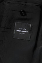 Black Wool Slim Fit Coat Blazer Jacket Suit