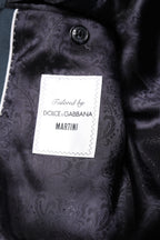 Blue Single Breasted Men Coat MARTINI Blazer
