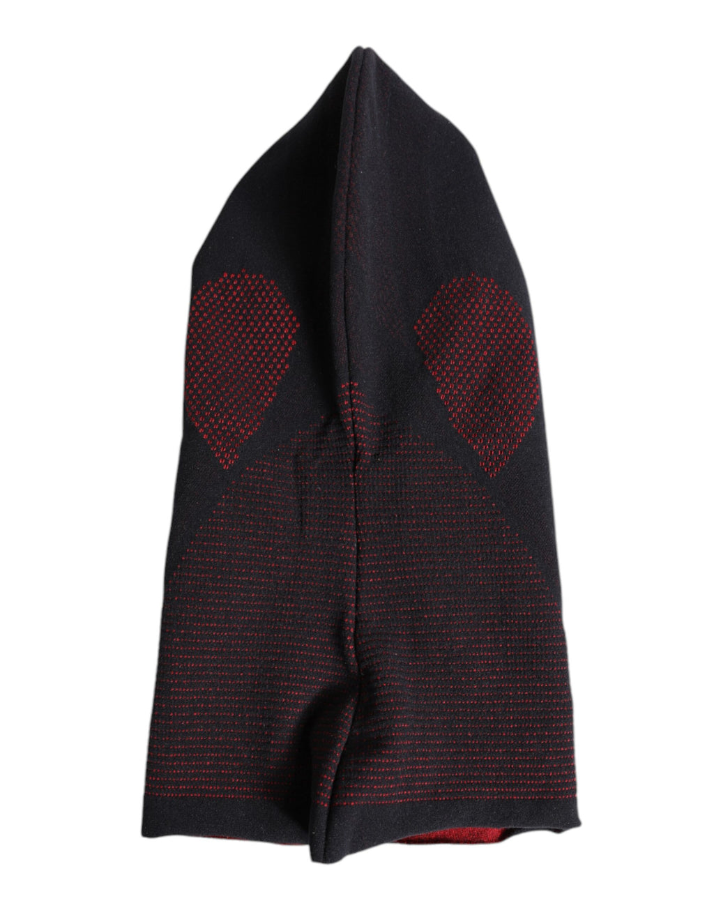 Black Cotton Knitted Ski Mask Balaclava Hat