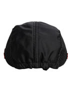 Black Nylon DG Logo 6 Panels Baseball Cap