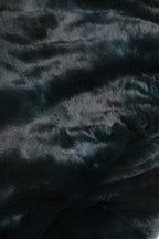 Black Weasel Fur Womens Beanie Hat