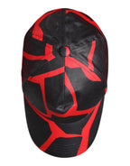 Red Black Lace Tulle Cotton Baseball Cap