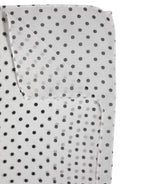 White Polka Dots Polyester Wrap Shawl Scarf