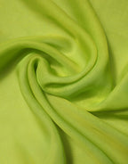 Green Silk Rectangle Wrap Shawl Neck Warmer Scarf