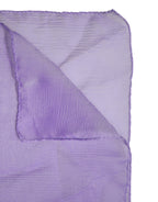 Purple Silk Rectangle Wrap Shawl Scarf
